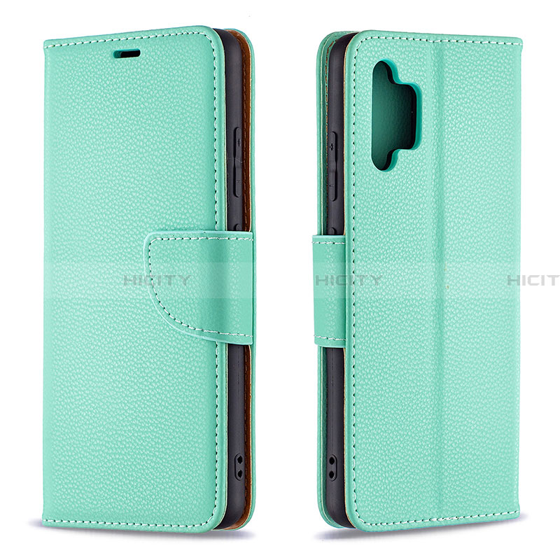 Handytasche Stand Schutzhülle Flip Leder Hülle B06F für Samsung Galaxy A32 4G groß