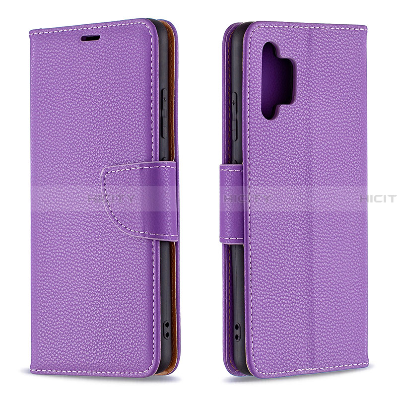 Handytasche Stand Schutzhülle Flip Leder Hülle B06F für Samsung Galaxy A32 5G groß