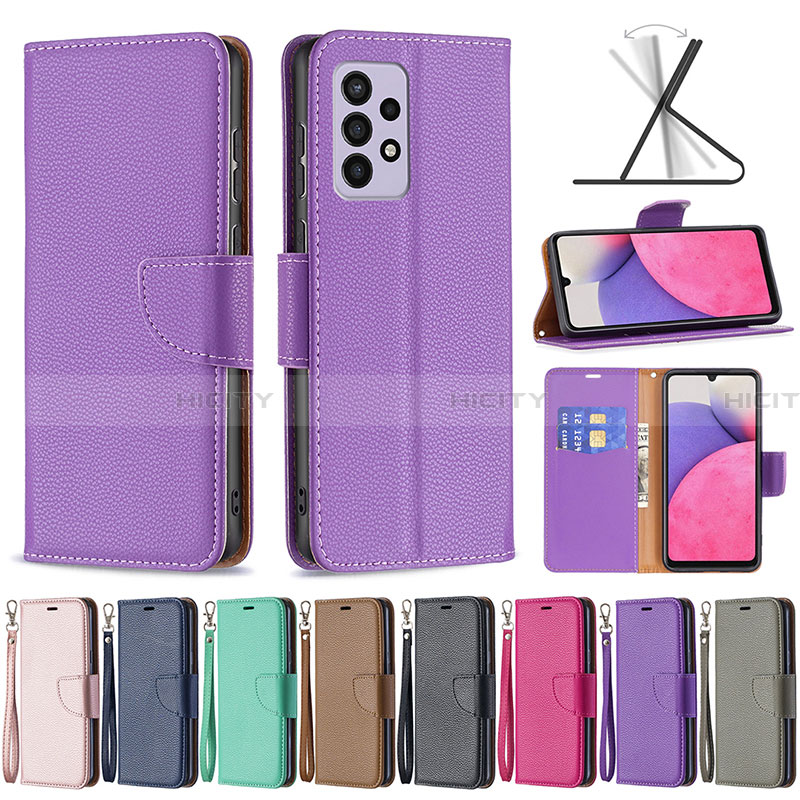 Handytasche Stand Schutzhülle Flip Leder Hülle B06F für Samsung Galaxy A33 5G