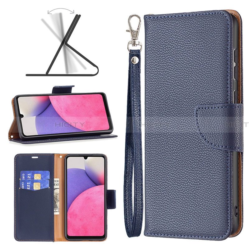 Handytasche Stand Schutzhülle Flip Leder Hülle B06F für Samsung Galaxy A33 5G