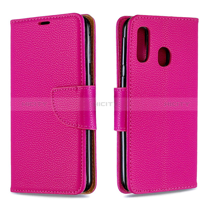 Handytasche Stand Schutzhülle Flip Leder Hülle B06F für Samsung Galaxy A40