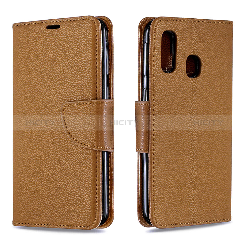 Handytasche Stand Schutzhülle Flip Leder Hülle B06F für Samsung Galaxy A40