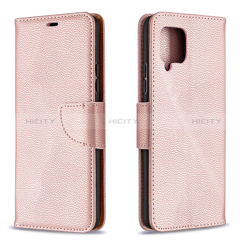 Handytasche Stand Schutzhülle Flip Leder Hülle B06F für Samsung Galaxy A42 5G groß