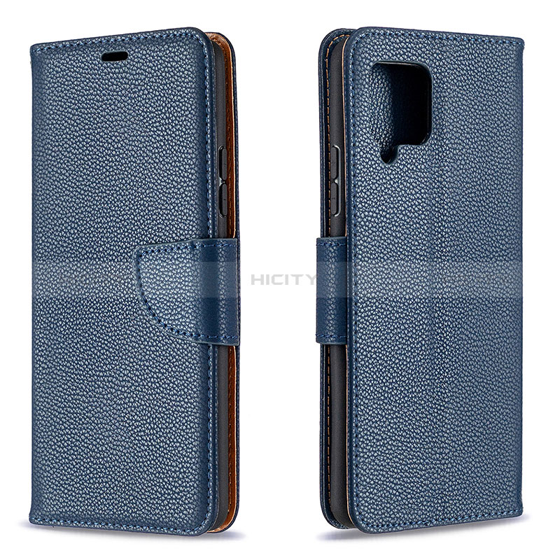 Handytasche Stand Schutzhülle Flip Leder Hülle B06F für Samsung Galaxy A42 5G groß