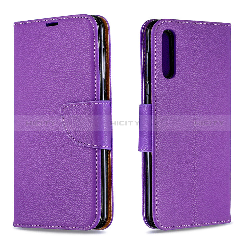 Handytasche Stand Schutzhülle Flip Leder Hülle B06F für Samsung Galaxy A50 groß