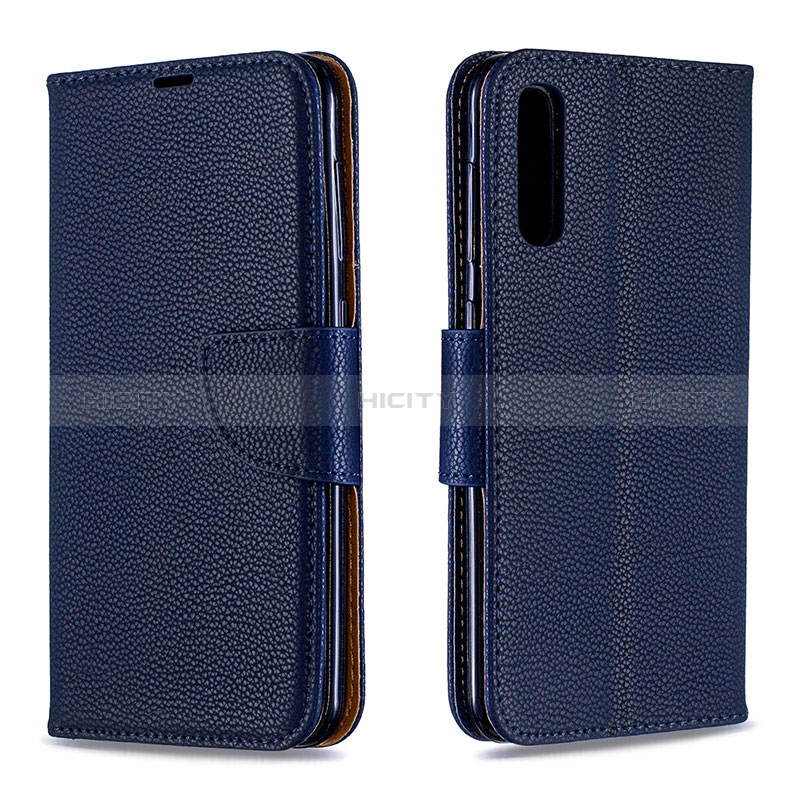 Handytasche Stand Schutzhülle Flip Leder Hülle B06F für Samsung Galaxy A50 groß