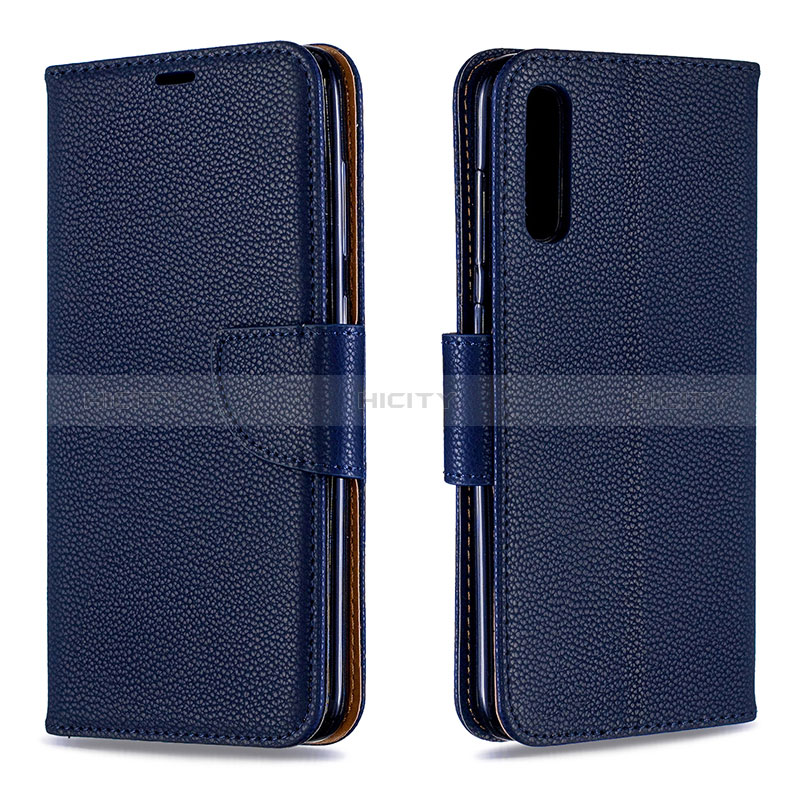 Handytasche Stand Schutzhülle Flip Leder Hülle B06F für Samsung Galaxy A70 groß