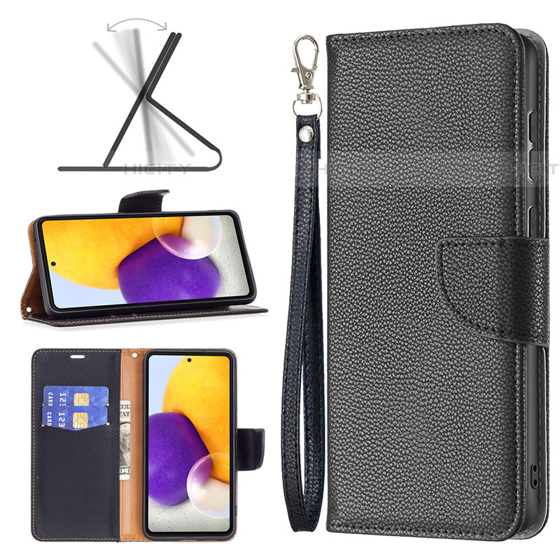 Handytasche Stand Schutzhülle Flip Leder Hülle B06F für Samsung Galaxy A73 5G