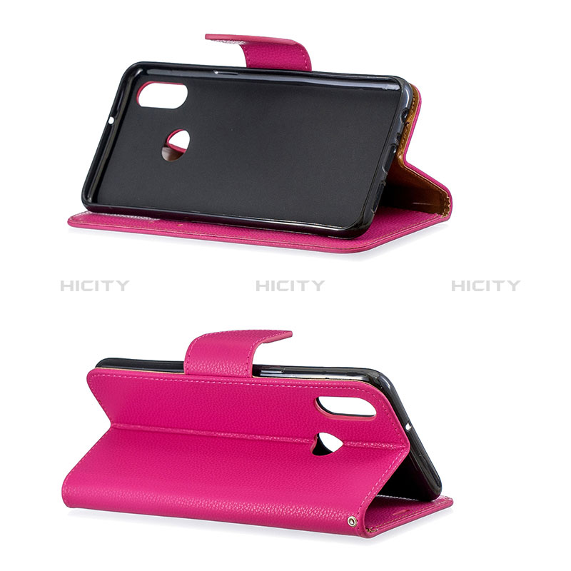 Handytasche Stand Schutzhülle Flip Leder Hülle B06F für Samsung Galaxy M01s groß