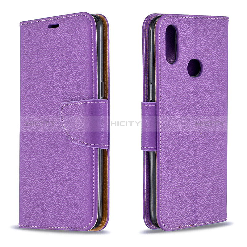 Handytasche Stand Schutzhülle Flip Leder Hülle B06F für Samsung Galaxy M01s groß