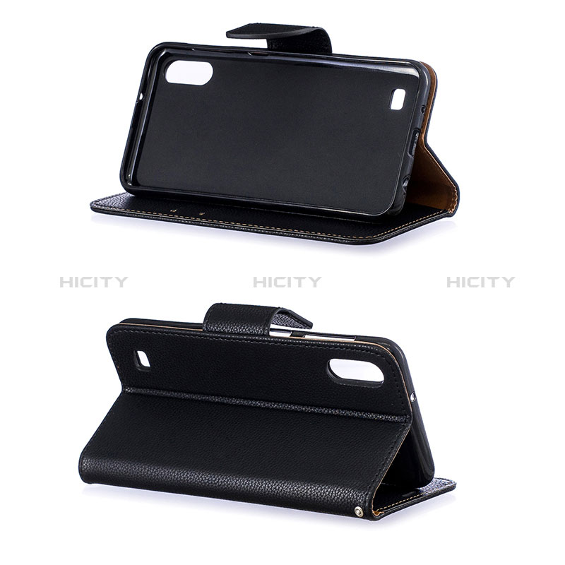 Handytasche Stand Schutzhülle Flip Leder Hülle B06F für Samsung Galaxy M10