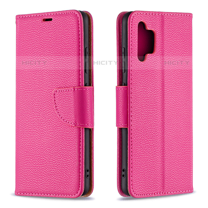 Handytasche Stand Schutzhülle Flip Leder Hülle B06F für Samsung Galaxy M32 5G Pink