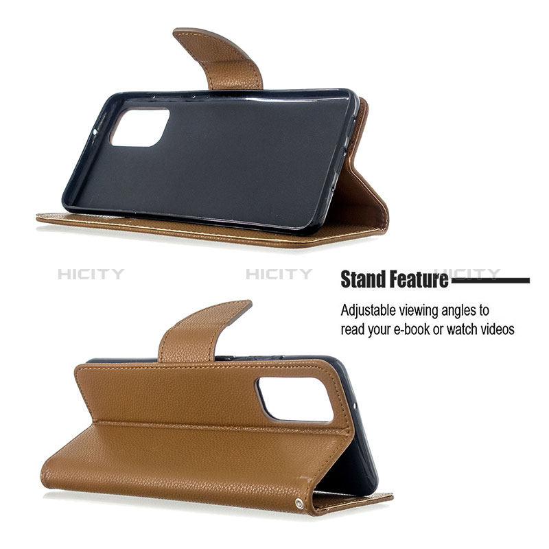 Handytasche Stand Schutzhülle Flip Leder Hülle B06F für Samsung Galaxy S20 5G