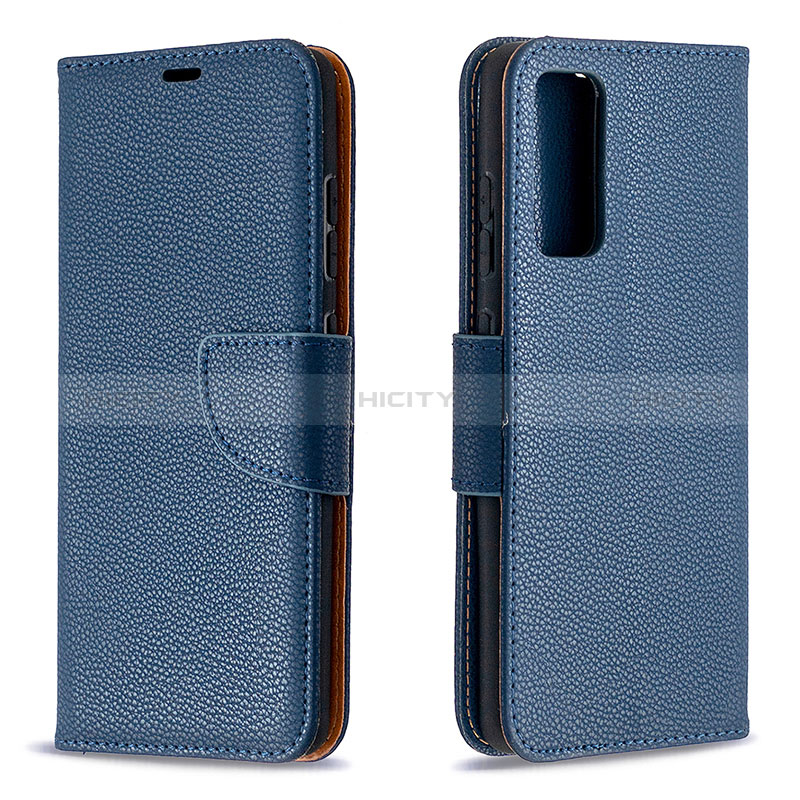 Handytasche Stand Schutzhülle Flip Leder Hülle B06F für Samsung Galaxy S20 FE 4G groß