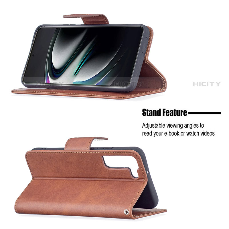 Handytasche Stand Schutzhülle Flip Leder Hülle B06F für Samsung Galaxy S21 Plus 5G