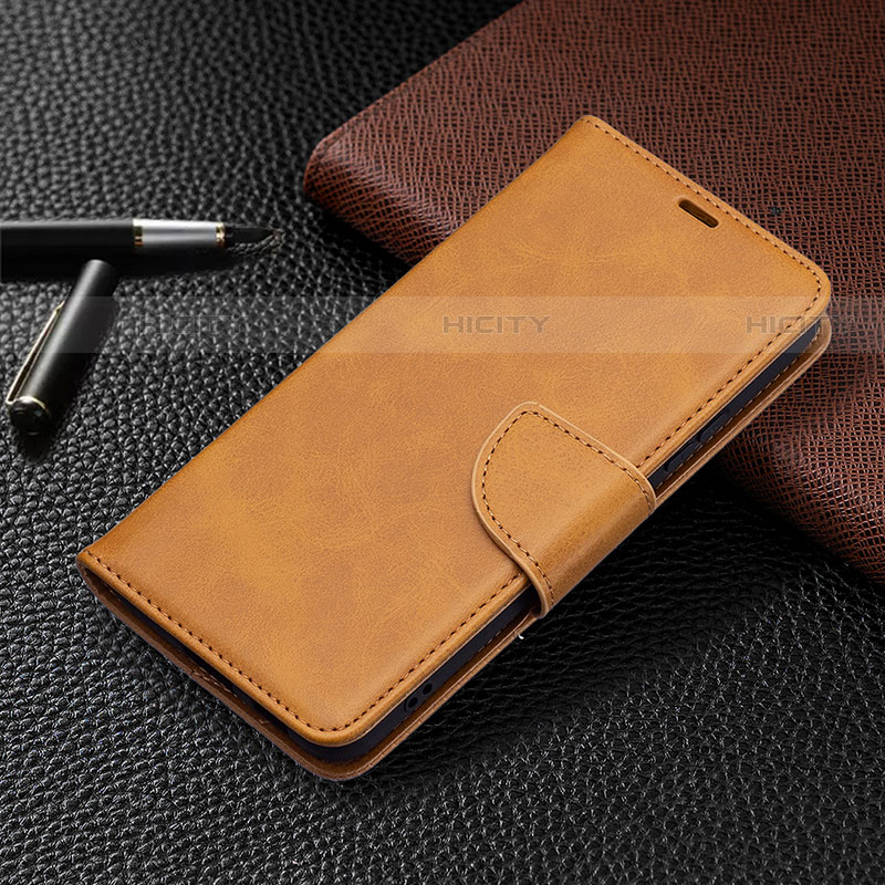 Handytasche Stand Schutzhülle Flip Leder Hülle B06F für Samsung Galaxy S22 Plus 5G Gelb