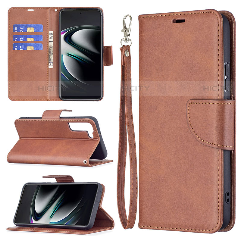 Handytasche Stand Schutzhülle Flip Leder Hülle B06F für Samsung Galaxy S23 Plus 5G