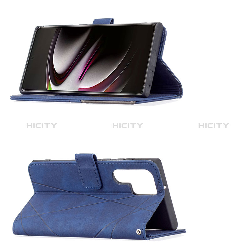 Handytasche Stand Schutzhülle Flip Leder Hülle B06F für Samsung Galaxy S25 Ultra 5G