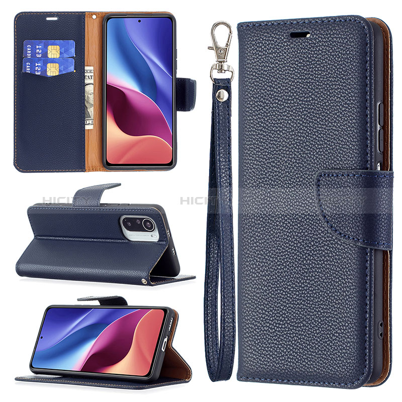 Handytasche Stand Schutzhülle Flip Leder Hülle B06F für Xiaomi Mi 11i 5G groß