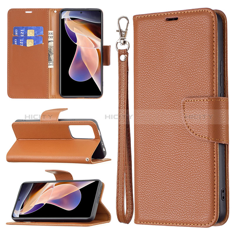 Handytasche Stand Schutzhülle Flip Leder Hülle B06F für Xiaomi Mi 11i 5G (2022)