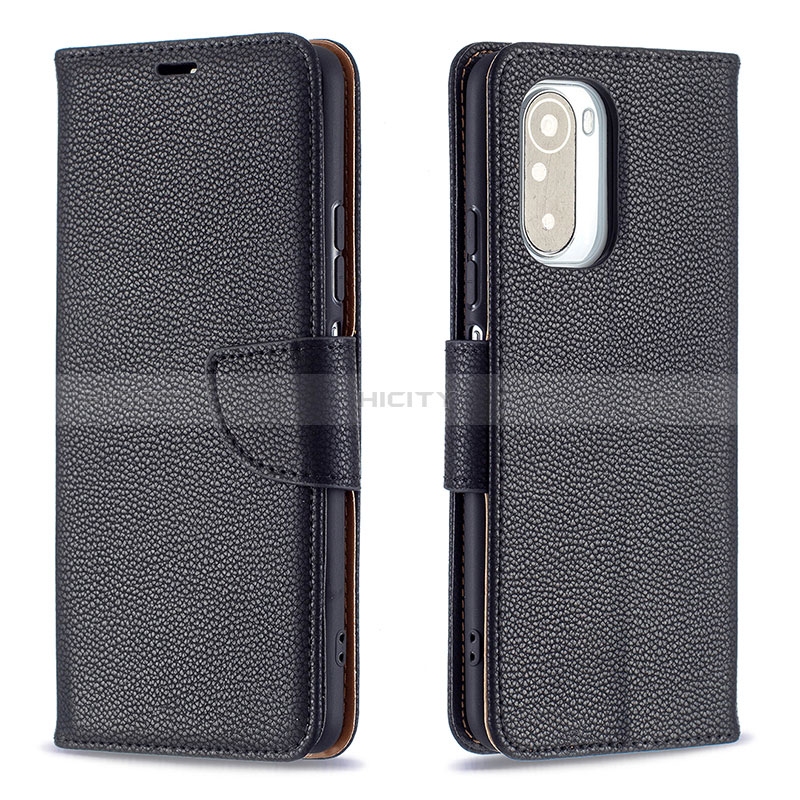 Handytasche Stand Schutzhülle Flip Leder Hülle B06F für Xiaomi Mi 11X 5G Schwarz