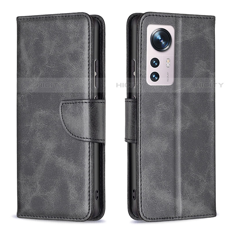 Handytasche Stand Schutzhülle Flip Leder Hülle B06F für Xiaomi Mi 12 Pro 5G groß