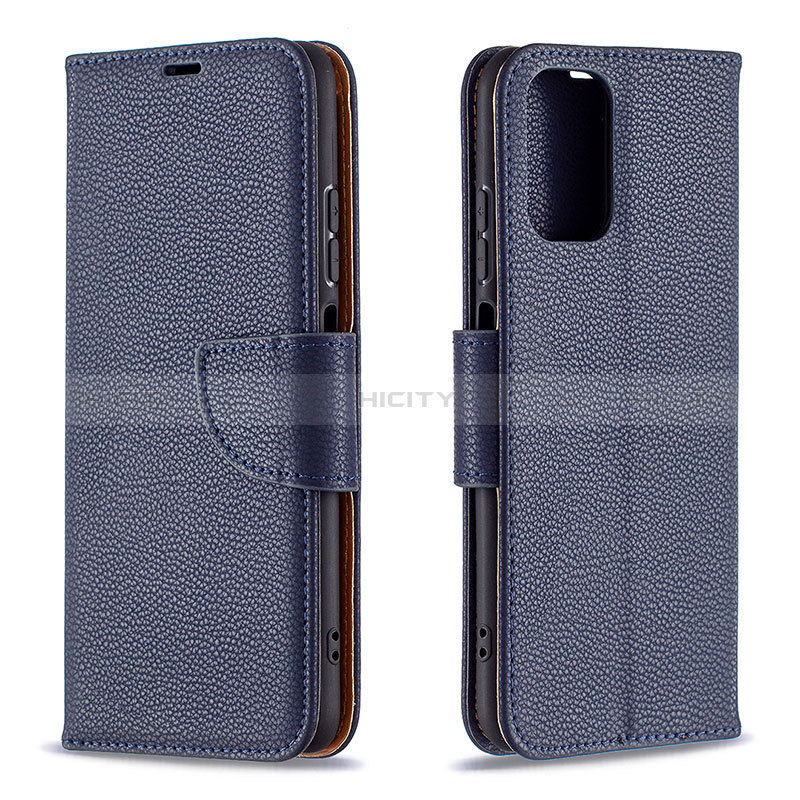 Handytasche Stand Schutzhülle Flip Leder Hülle B06F für Xiaomi Poco M5S groß