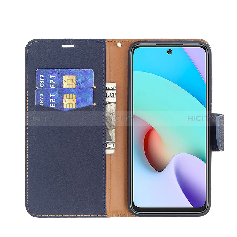 Handytasche Stand Schutzhülle Flip Leder Hülle B06F für Xiaomi Redmi 10 (2022)