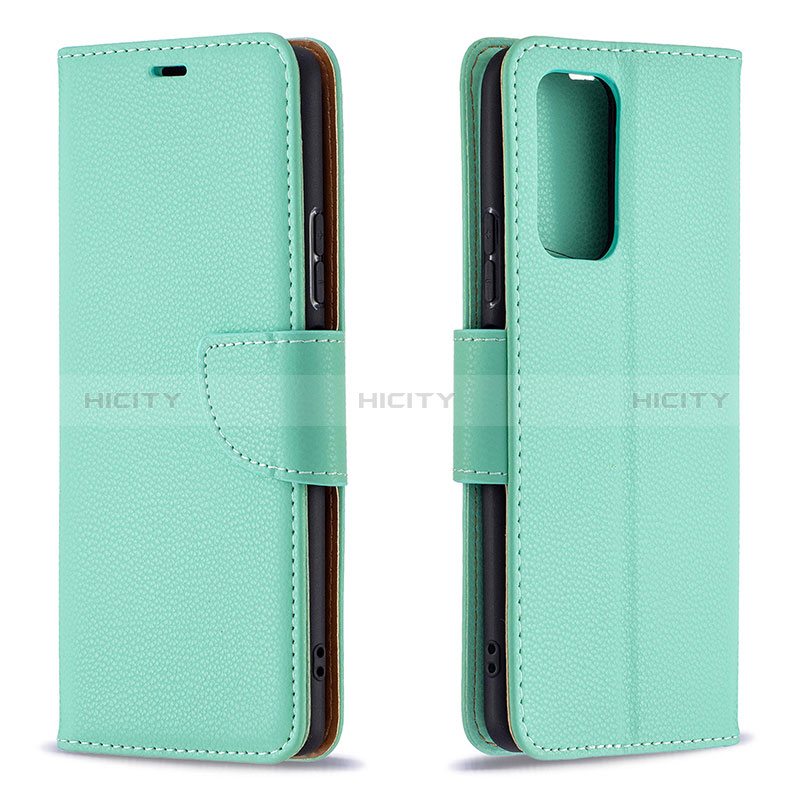 Handytasche Stand Schutzhülle Flip Leder Hülle B06F für Xiaomi Redmi Note 10 Pro 4G Grün Plus