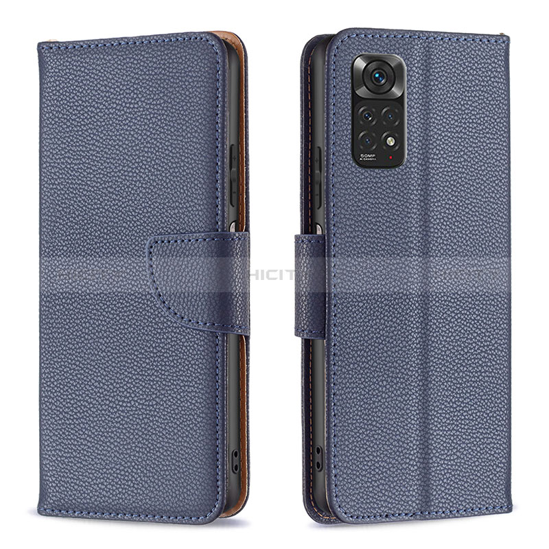 Handytasche Stand Schutzhülle Flip Leder Hülle B06F für Xiaomi Redmi Note 11 4G (2022)