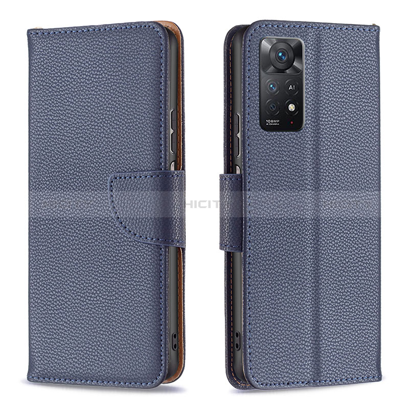 Handytasche Stand Schutzhülle Flip Leder Hülle B06F für Xiaomi Redmi Note 11 Pro 4G