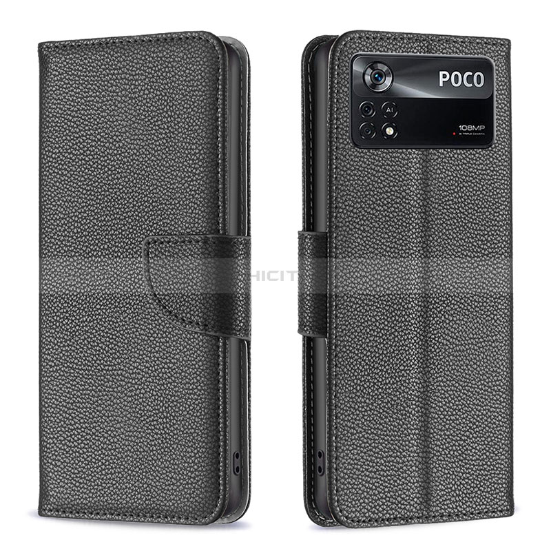 Handytasche Stand Schutzhülle Flip Leder Hülle B06F für Xiaomi Redmi Note 11E Pro 5G