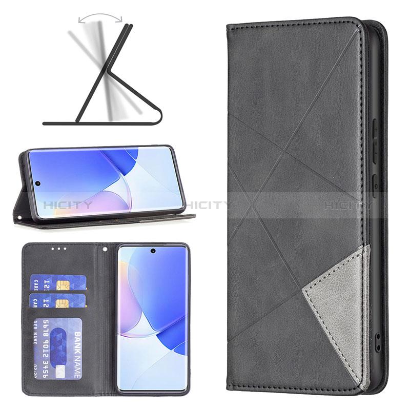 Handytasche Stand Schutzhülle Flip Leder Hülle B07F für Huawei Honor 50 5G groß