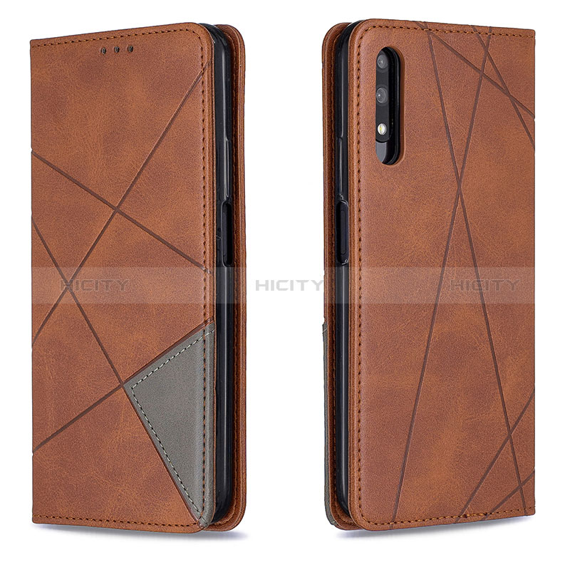 Handytasche Stand Schutzhülle Flip Leder Hülle B07F für Huawei Y9 Prime (2019)