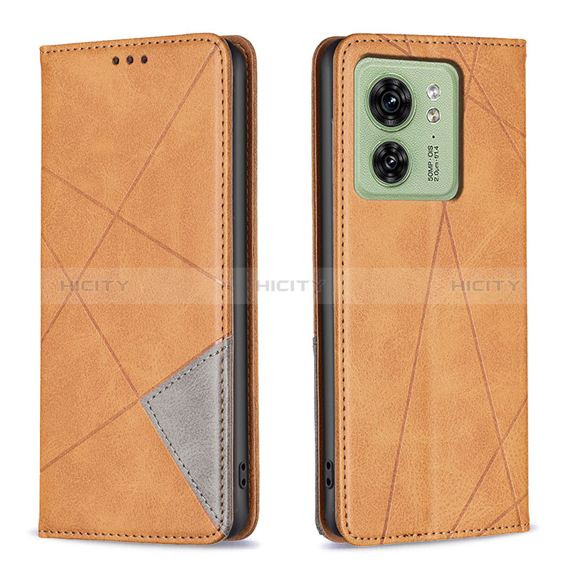 Handytasche Stand Schutzhülle Flip Leder Hülle B07F für Motorola Moto Edge (2023) 5G groß