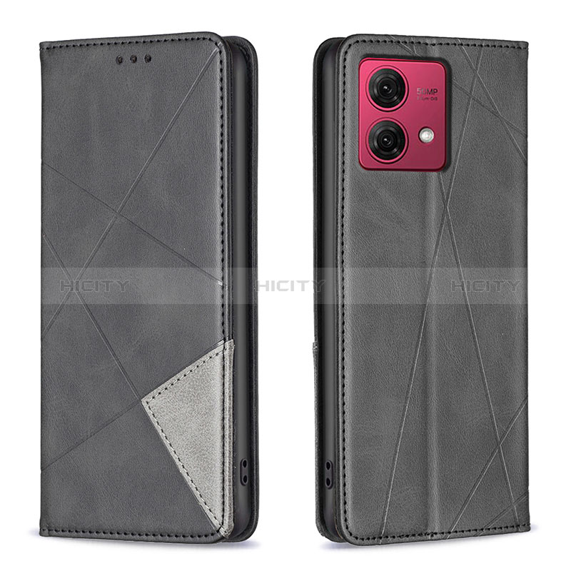 Handytasche Stand Schutzhülle Flip Leder Hülle B07F für Motorola Moto G84 5G