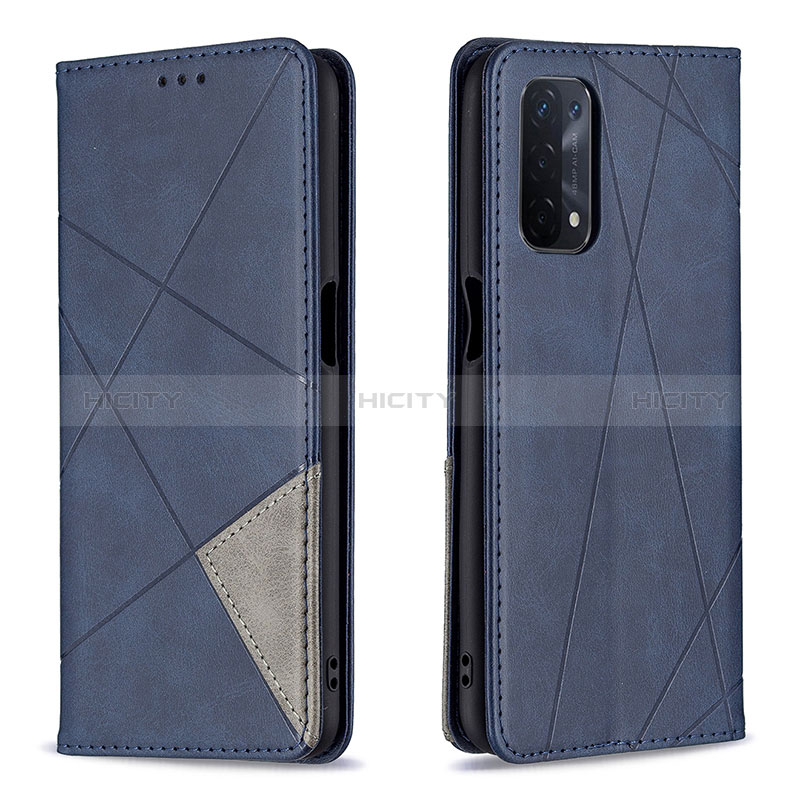 Handytasche Stand Schutzhülle Flip Leder Hülle B07F für Oppo A54 5G