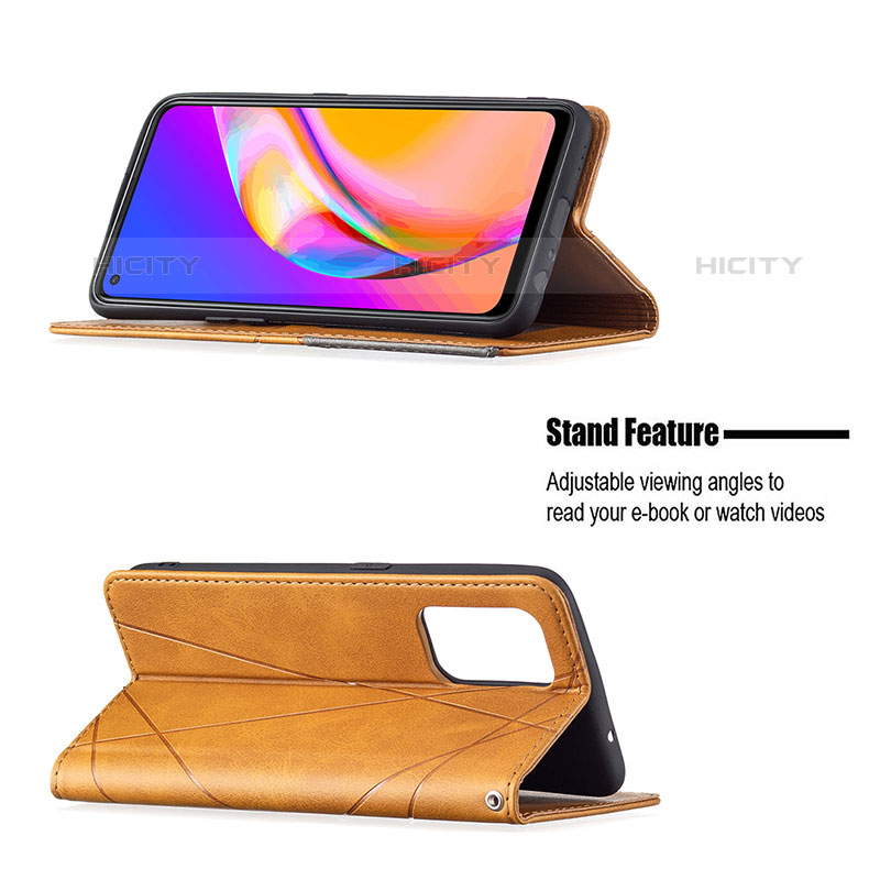 Handytasche Stand Schutzhülle Flip Leder Hülle B07F für Oppo A94 5G groß