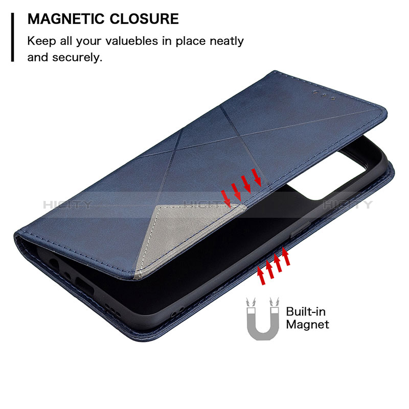 Handytasche Stand Schutzhülle Flip Leder Hülle B07F für Oppo F19