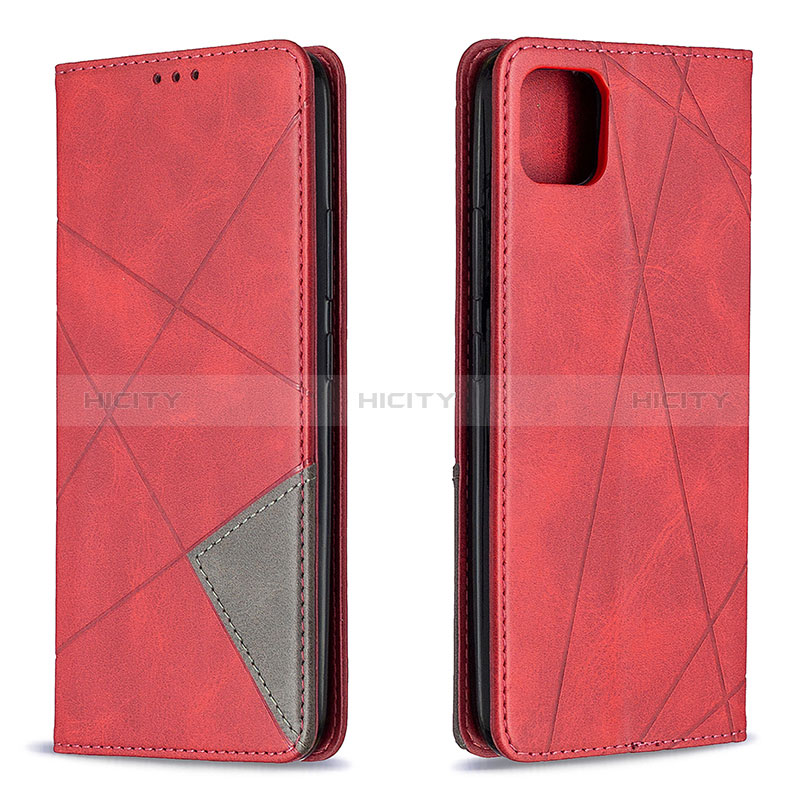 Handytasche Stand Schutzhülle Flip Leder Hülle B07F für Realme C11 (2021) Rot