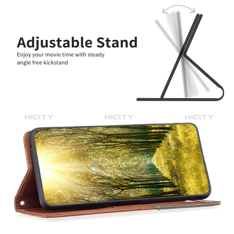 Handytasche Stand Schutzhülle Flip Leder Hülle B07F für Realme C51