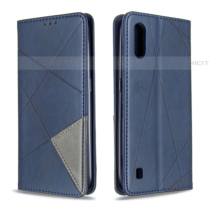 Handytasche Stand Schutzhülle Flip Leder Hülle B07F für Samsung Galaxy A01 SM-A015 groß