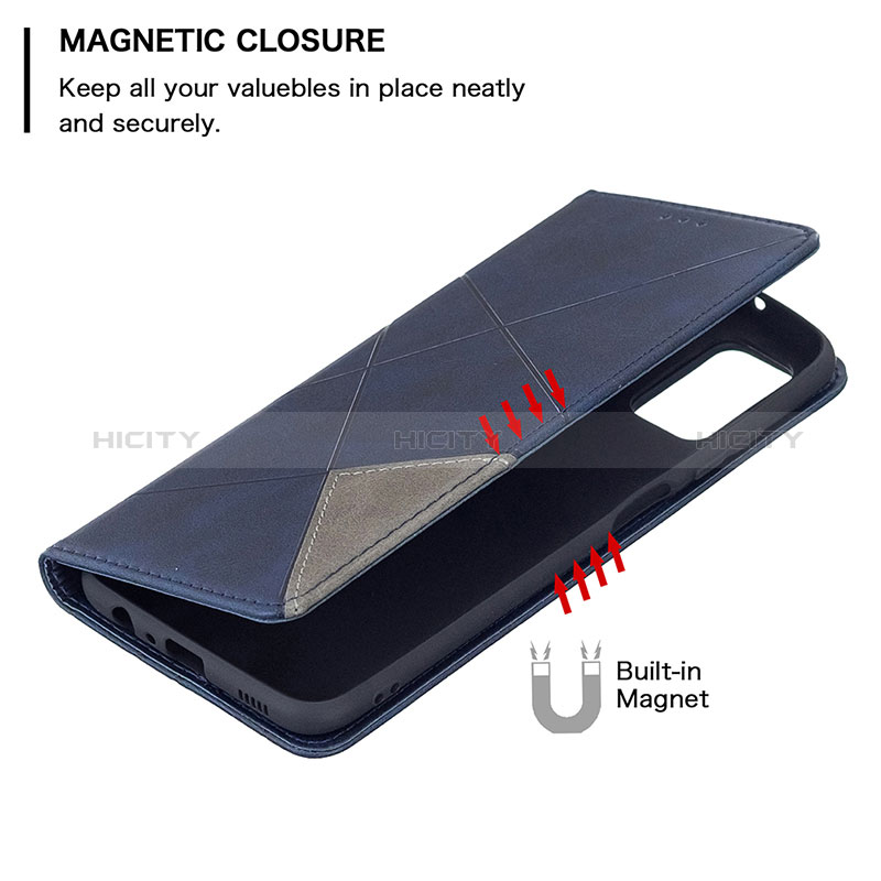 Handytasche Stand Schutzhülle Flip Leder Hülle B07F für Samsung Galaxy A02s groß