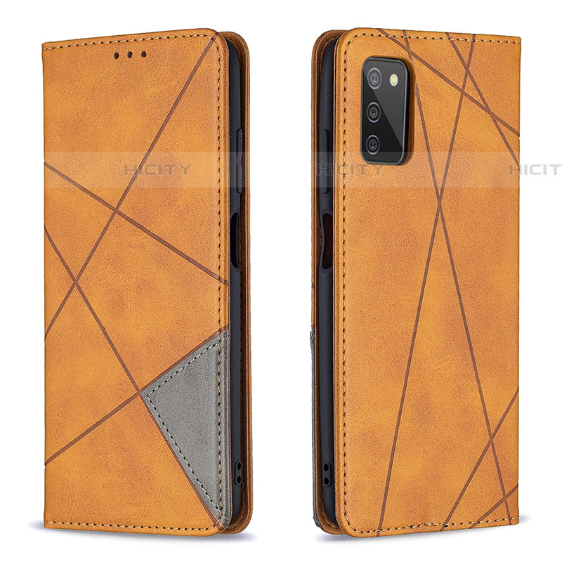 Handytasche Stand Schutzhülle Flip Leder Hülle B07F für Samsung Galaxy A03s groß