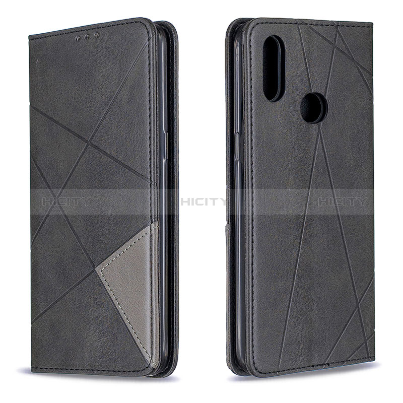 Handytasche Stand Schutzhülle Flip Leder Hülle B07F für Samsung Galaxy A10s Schwarz Plus