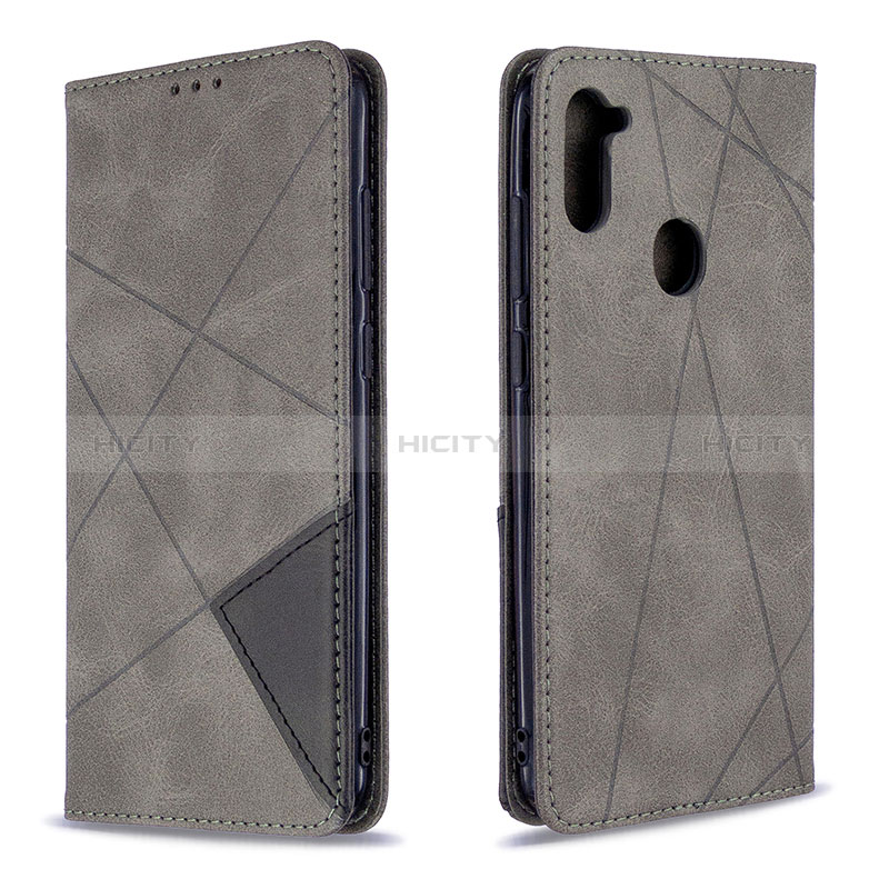 Handytasche Stand Schutzhülle Flip Leder Hülle B07F für Samsung Galaxy A11 groß