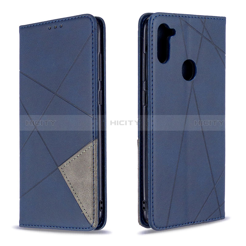 Handytasche Stand Schutzhülle Flip Leder Hülle B07F für Samsung Galaxy A11 groß