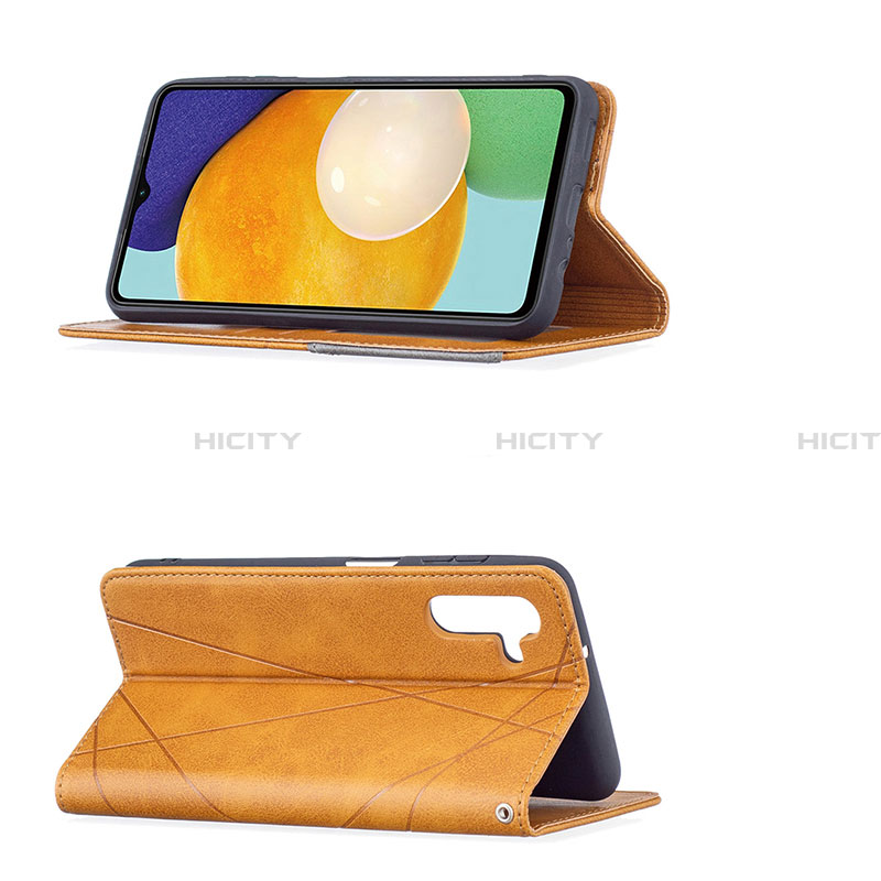 Handytasche Stand Schutzhülle Flip Leder Hülle B07F für Samsung Galaxy A13 5G groß