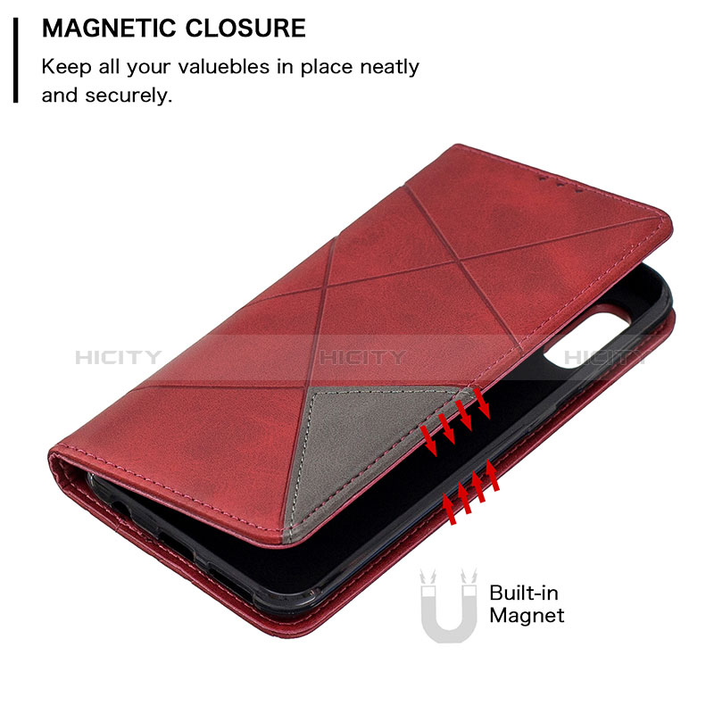 Handytasche Stand Schutzhülle Flip Leder Hülle B07F für Samsung Galaxy A20e