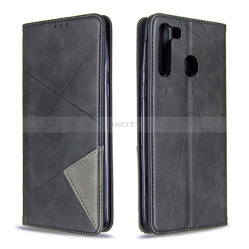 Handytasche Stand Schutzhülle Flip Leder Hülle B07F für Samsung Galaxy A21 groß